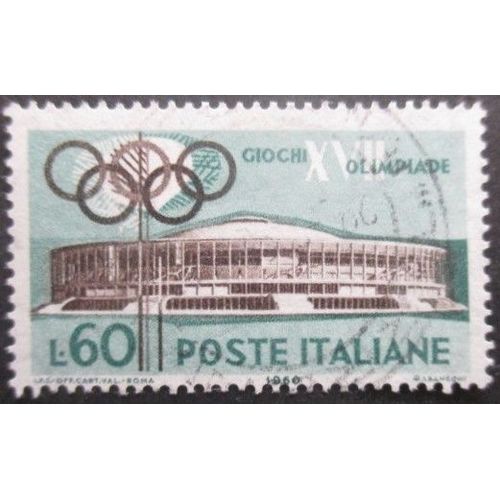 Italie N°817 Jeux Olympiques De Rome 1960 Oblitéré