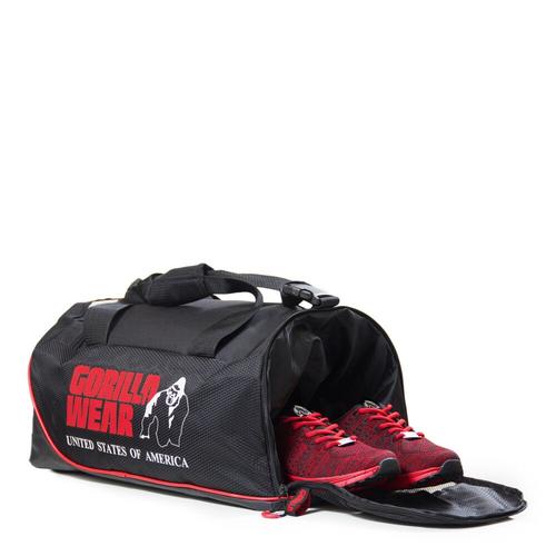 Jerome Gym Bag - Black/Red Taille Unique