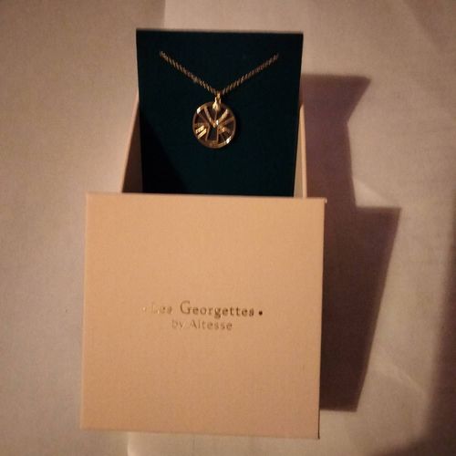 Collier Les Georgettes Lion Doré