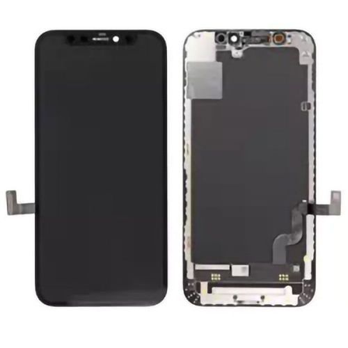 Ecran Lcd + Vitre Tactile Noir Pour Iphone 12 Mini