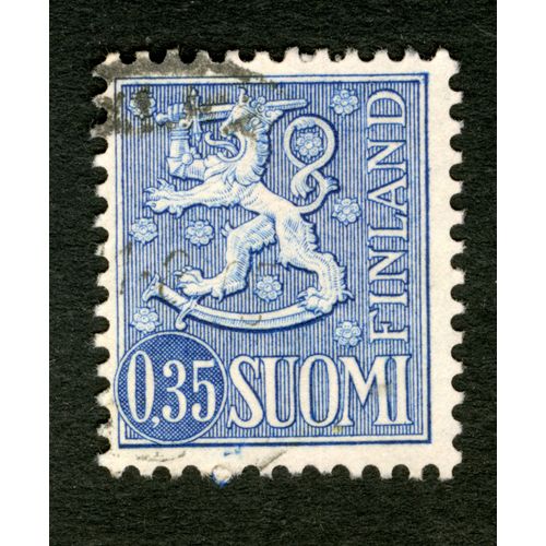 Timbre Oblitéré Finland, Suomi, 0.35