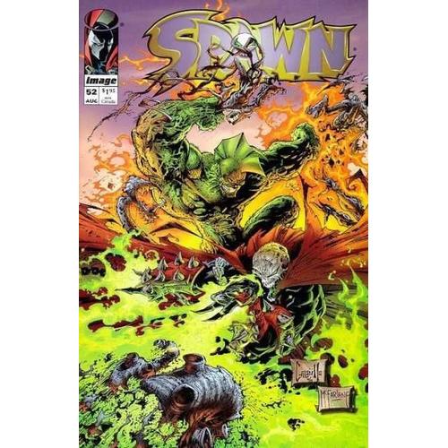 [ Comic Book V.O. ] Spawn # 52 ( August 1996 - 1st Printing ) : " Messiah " ( With The Savage Dragon )