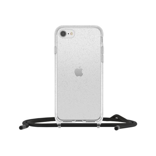 Otterbox React Series - Coque De Protection Pour Téléphone Portable - Collier - Stardust (Paillettes Transparentes) - Pour Apple Iphone 7, 8, Se (2e Génération), Se (3rd Generation)