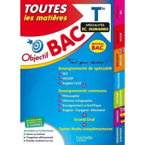 Toutes Les Matières Tle Spécialités Sciences Humaines