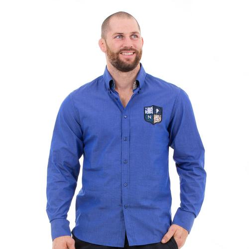 Chemise Homme Bleu Rugby