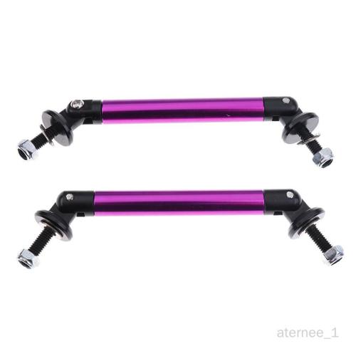 2x Rod De Diviseur Barre De Séparation De De Voiture Violet