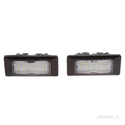 2x Lampe Numéro Plaque D?Immatriculation Led 3528-Smd De Voiture