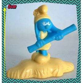 Figurine Les Schtroumpfs Et Le Village Perdu - Schtroumpfette Bâton - Happy Meal - Mcdo 2017