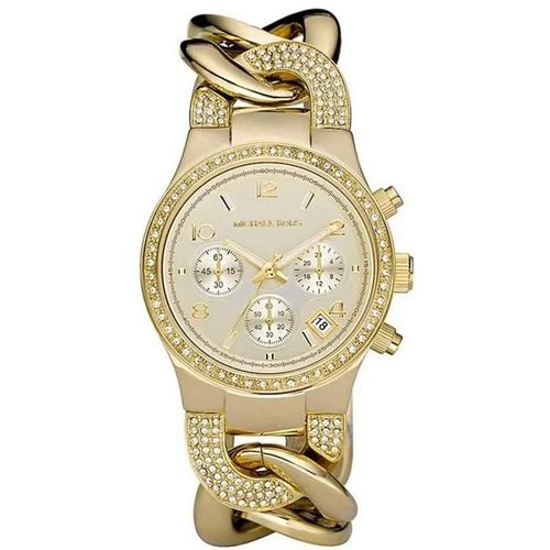 Montre Femme - Michael Kors - Runway Mk3150 - Quartz - Analogique - Doré/Blanc