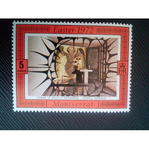 Timbre Montserrat Y T 274 Pâques 1972 ( 010507 )