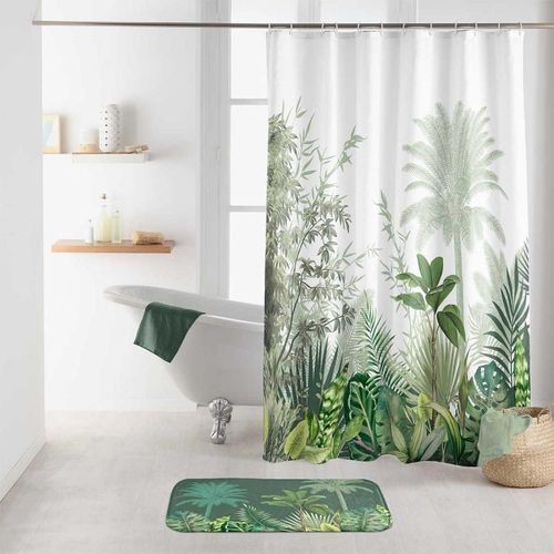 Rideau de Douche "Vagabonde" 180x200cm Kaki