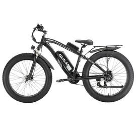 GUNAI MX02S Vélo électrique 48v 1000W 4.0 Fat Tire Ebike 26 pouces Vélo de  Neige 17Ah VTT électrique adulte 40-50 km/h - Noir