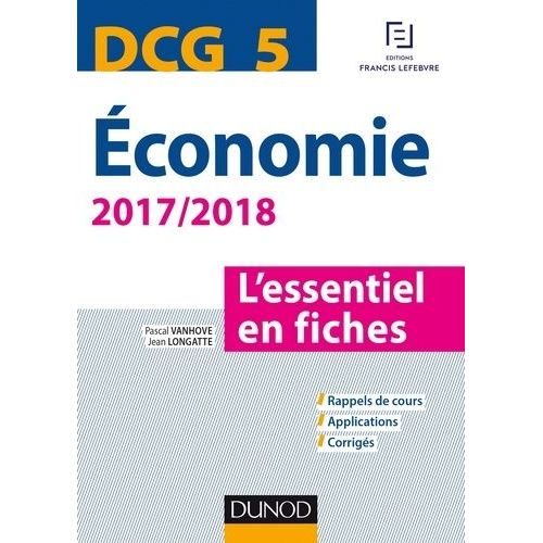 Economie Dcg 5 - L'essentiel En Fiches