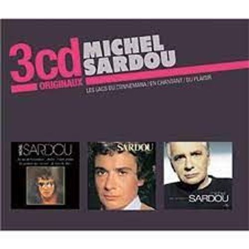 Michel Sardou - Lac Du Connemara / En Chantant /Du Plaisir - Coffret 3 Cd