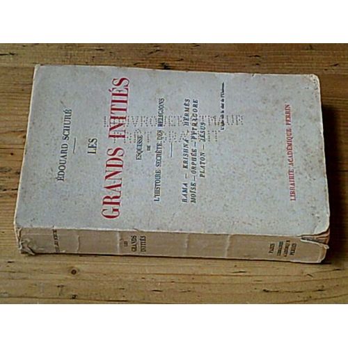 Les Grands Initiés - Esquisse De L'histoire Secrète Des Religions