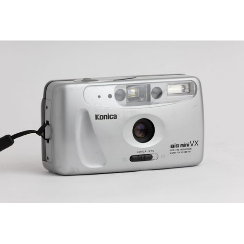 Konica Big Mini VX avec sa pochette / Testé avec une pellicule ?
