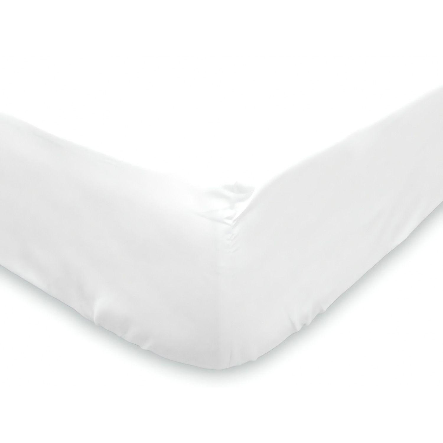 Protège matelas 70x190 cm en coton MOLLETON, pour lit à têtes et pieds  relevables forme drap housse - Cdiscount Maison