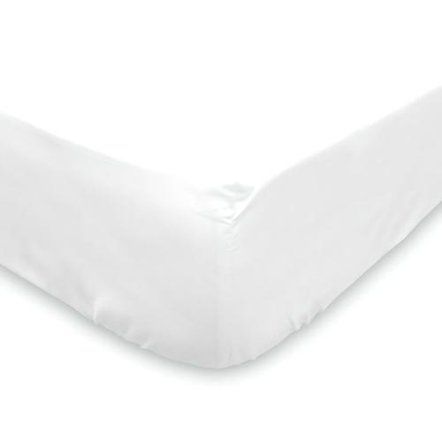 Protège matelas 90x200 cm en coton MOLLETON forme drap housse, par