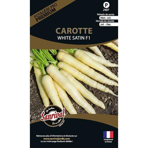 Graines Potagères Premium Carotte White Satin