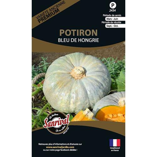Graines Potagères Premium Potiron Bleu De Hongrie