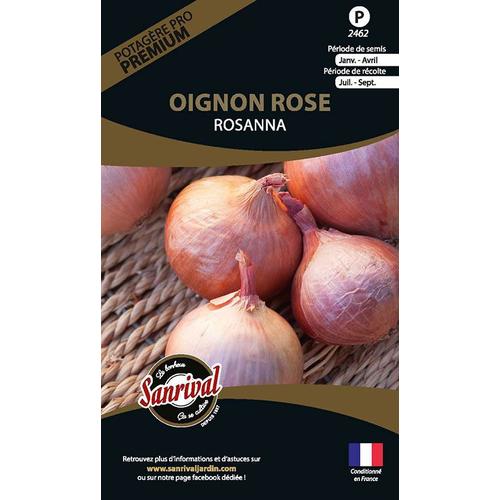 Graines Potagères Premium Oignon Rose Rosanna
