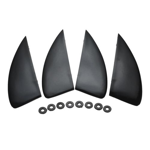 Aileron Pour Planche À Cerf-Volant De Kitesurf,Accessoires De Planche À Mouche,Équipement De Surf,2 Pièces,4 Pièces - Type 4pcs Fins