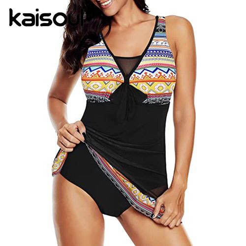 Maillot De Bain Une Pièce Imprimé,Décolleté Plongeant En V,Vintage,Gaze,Sexy,Échancré,Pour Femmes,Vêtements De Plage,D'été