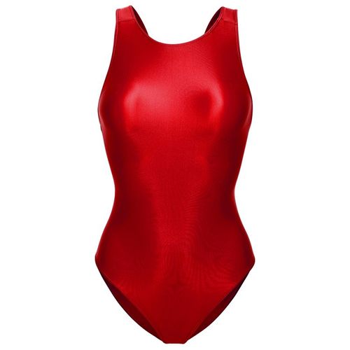 Maillot De Bain Une Pièce,Sexy,Brillant,Dos Nu,Coupe Haute,Grande Taille,Pour Femmes,Vêtements De Plage