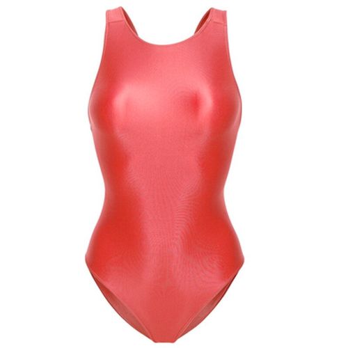 Maillot De Bain Une Pièce,Sexy,Brillant,Dos Nu,Coupe Haute,Grande Taille,Pour Femmes,Vêtements De Plage