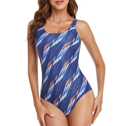 Maillot De Bain Une Pièce,Grande Taille,Sport,Push-Up,Grande Taille,Pour Femmes,Corps Fermé,Pour Piscine,Vêtements De Plage,