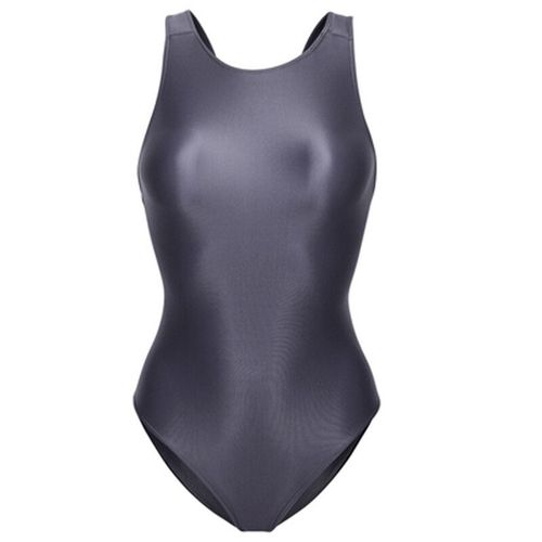 Maillot De Bain Une Pièce,Sexy,Brillant,Dos Nu,Coupe Haute,Grande Taille,Pour Femmes,Vêtements De Plage
