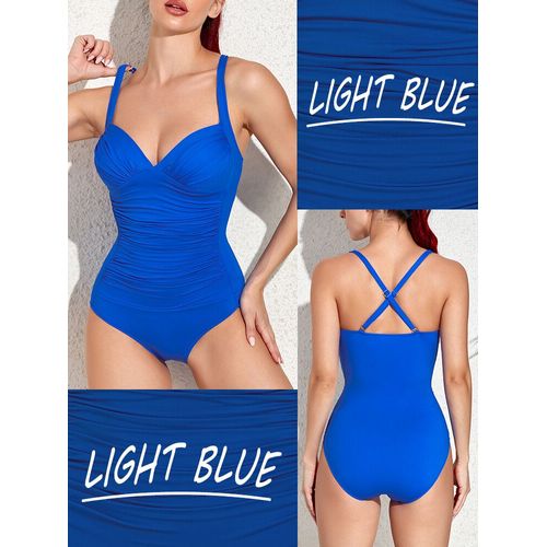 Maillot De Bain Une Pièce Vintage,Sexy Maillot De Bain Femme,Push-Up Maillot De Bain Femme Une Pièce,Grande Taille,Contrôle Du Ventre,Vetement Femme 2022,Tendance Maillot De Bain L-4xl