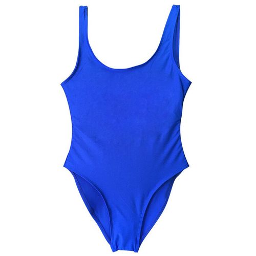 Maillot De Bain Une Pièce Pour Femmes,Sexy,Dos Nu,Couleur Unie,Rouge,Rose,Blanc,Noir,Baigneur,Coupe Haute,Tenue De Fête