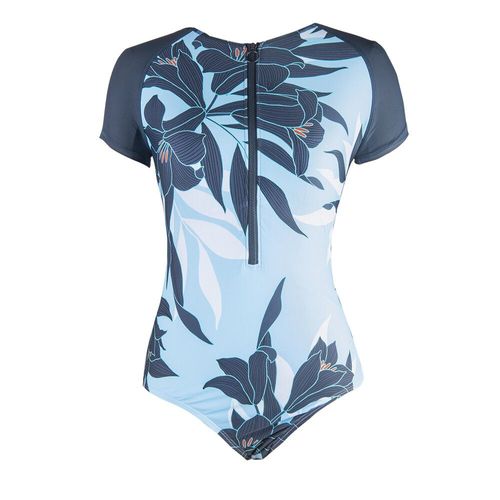 Maillot De Bain Une Pièce,Fermeture Éclair,Manches Courtes,Sexy,Col Haut,Monokini,Vêtements De Plage,Pour Les Femmes,Tendance 2023