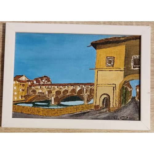 Peinture Toscane Sur Toile, Ponte Vecchio