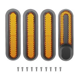 Couvercle De Roue Protéger La Coque Pour Xiaomi Scooter Électrique Pro 2 / 1s / M365 Pro Sécurité Arrière Avant Tube Réfléchissant Night Reflector Parts
