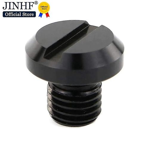 Qx 1pc M10x1.25 Moto Rétroviseur File Hole Plugs Vis Droite Gauche Boulons Aluminium Moto Accessoires Miroir Trou Vis