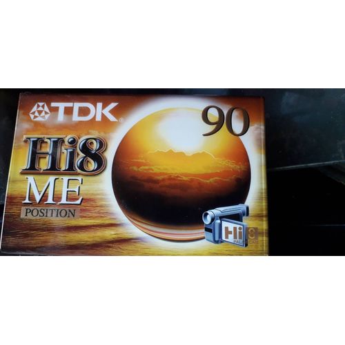 tdk 8mm HI8 me position 90 E5-90HMEPEN