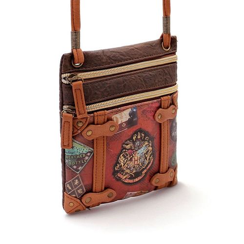 Harry Potter Railway Sac à Bandoulière Action Mini Vertical, Brun