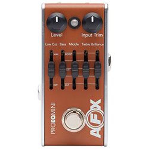 Fishman Pro-Afx-Eq2 - Mini Pédale De Préampli Et Eq Acoustique