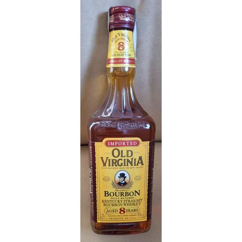 Whiskey Bourbon Kentucky Old Virginia (8 Years Old) - Années 1990