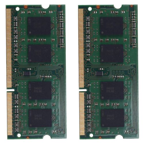 2x Ddr3 2gb Mémoire Portable Ram 1rx8 Pc3-10600S 1333mhz 204broches 1.5V Haute Performance Notebook Ram