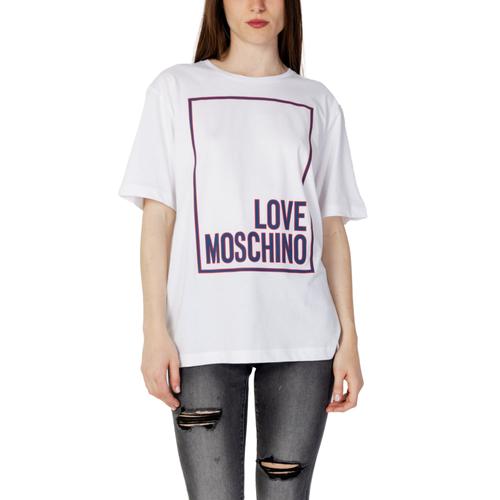 T-Shirts Femme Love Moschino Stampa Logo Box W 4 F87 52 M 4405