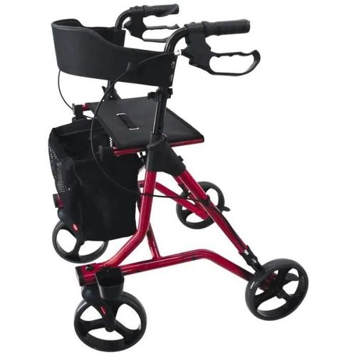 Rollator 4 Roues Pliant Neo Strong - H 81 À 96 Cm -