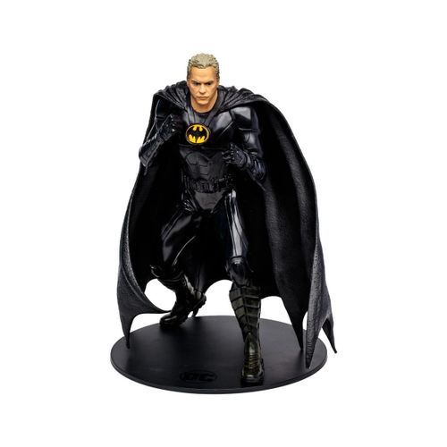 Dc The Flash Movie - Statuette Batman Multiverse Unmasked (Gold Label) 30 Cm