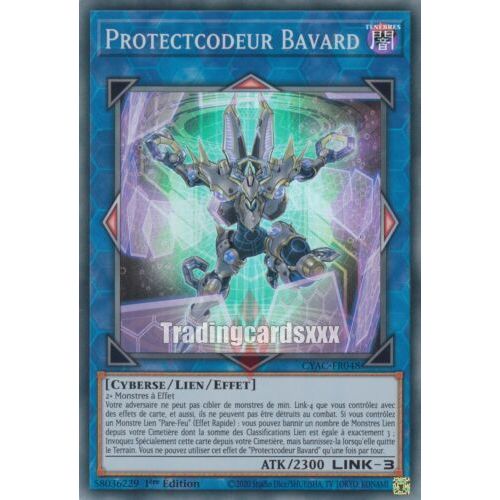 Yu Gi Oh Cyac Fr048 Protectcodeur Bavard Super Rare