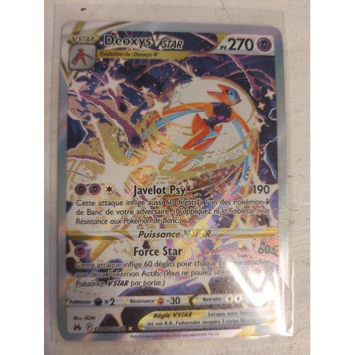 Deoxys Vstar Gg46/Gg70 - Pokemon - Eb12.5 Zénith Suprême