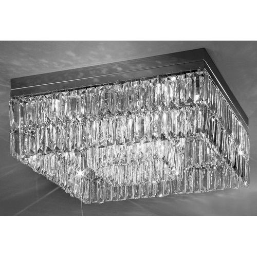 Kolarz Prisma - Plafonnier Designer Crystal Chrome Poli, 16x G9