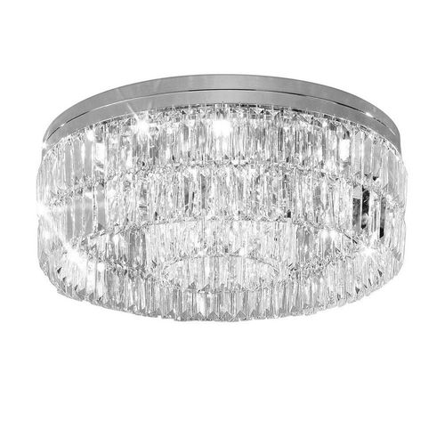 Kolarz Prisma - Plafonnier Designer Crystal Chrome Poli, 12x G9