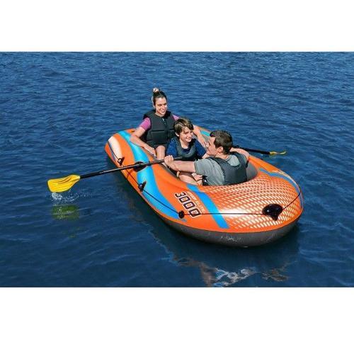 Trade Shop - Kondor Elite 3000 Dingle Gonflable 246x122x45cm Avec Rames, Pompe Lake River 61145